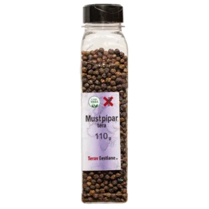 MUSTAPIPPURI kokonainen (110g)