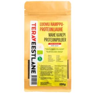 Hamppuproteiinijauhe 250g Terav Eestlane luomu