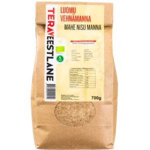 Vehnämanna 700g kivimyllyllä jauhettu luomu Terav Eestlane