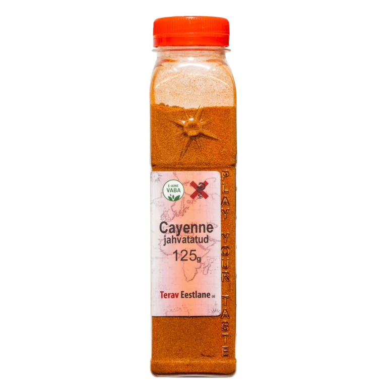 CAYENNEPIPPURI (125g) jauhettu