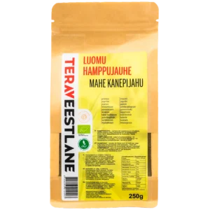 Hamppujauho 250g luomu Terav Eestlane.