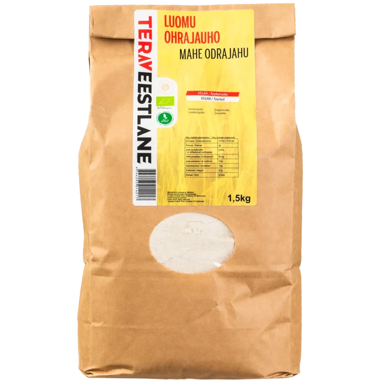 Ohrajauho 1,5kg luomu Terav Eestlane